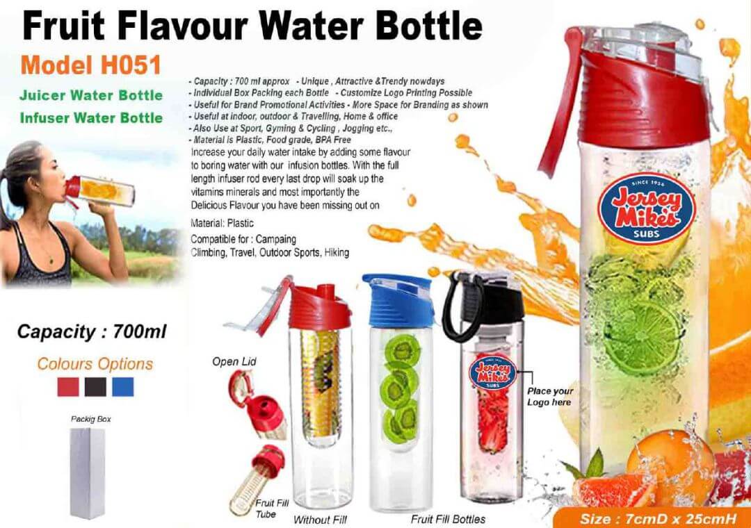 Infuser Water Bottle Fruit Flavour Water Bottle 051
